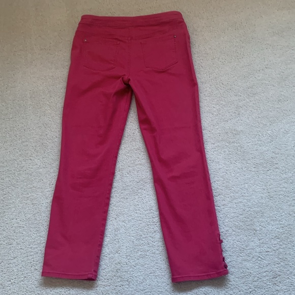 CHICO’S Perfect Stretch Girlfriend Slim Leg Ankle Pants - Picture 3 of 3
